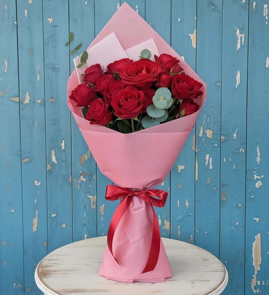 Букет цветов из: Розы в Красном Яре Астраханской области