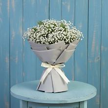 Букет цветов из:  Гипсофила в Красном Яре Астраханской области