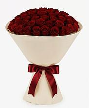 Букет 101 Бордовая роза Блэк Бакарра в Красном Яре Астраханской области