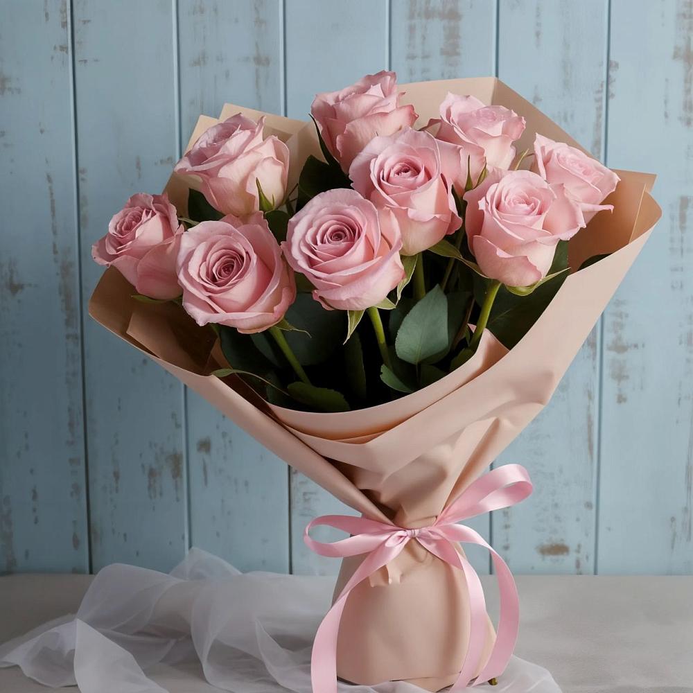 Букет цветов из: Розы в Красном Яре Астраханской области