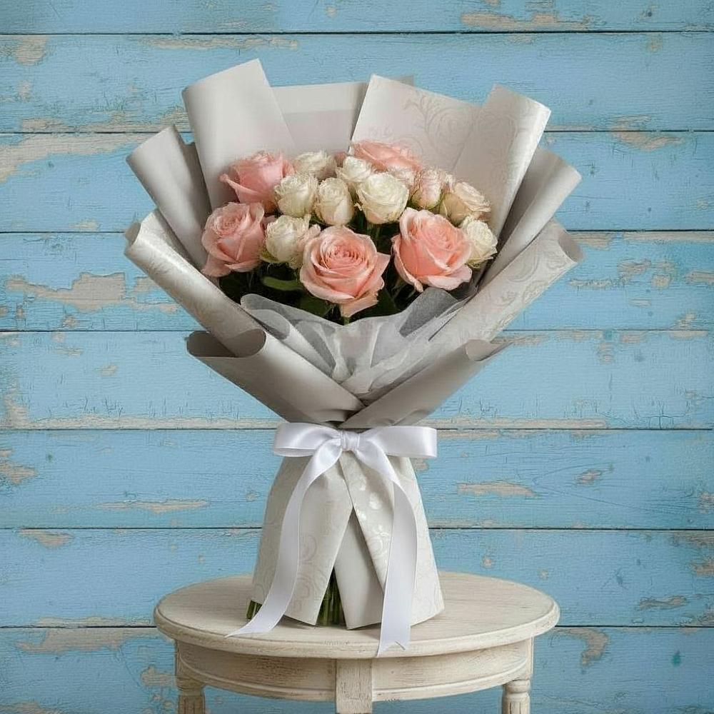 Букет цветов из: Розы в Красном Яре Астраханской области