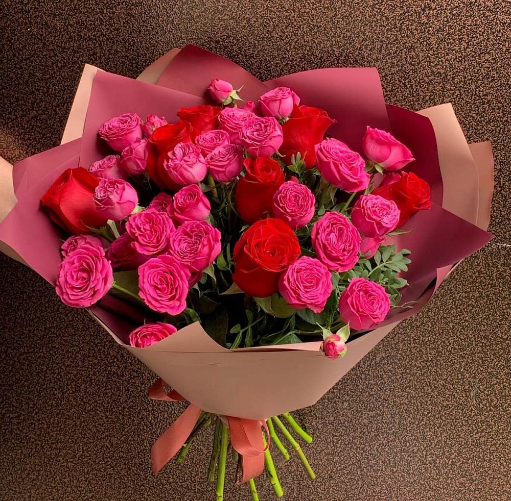 Букет В объятьях нежности в Красном Яре Астраханской области