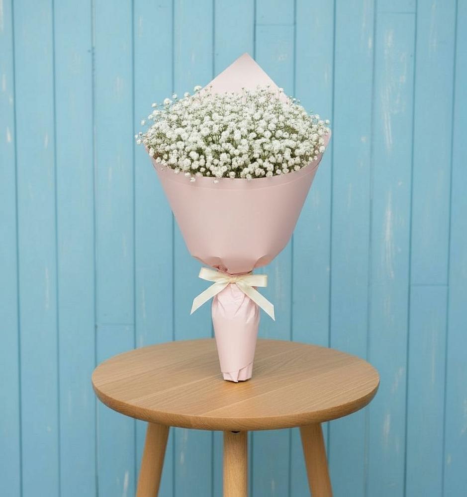 Букет цветов из: Гипсофила в Красном Яре Астраханской области