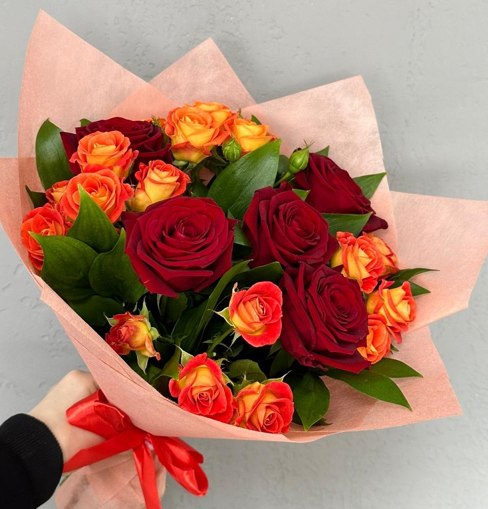 Букет Любовь и восторг в Красном Яре Астраханской области