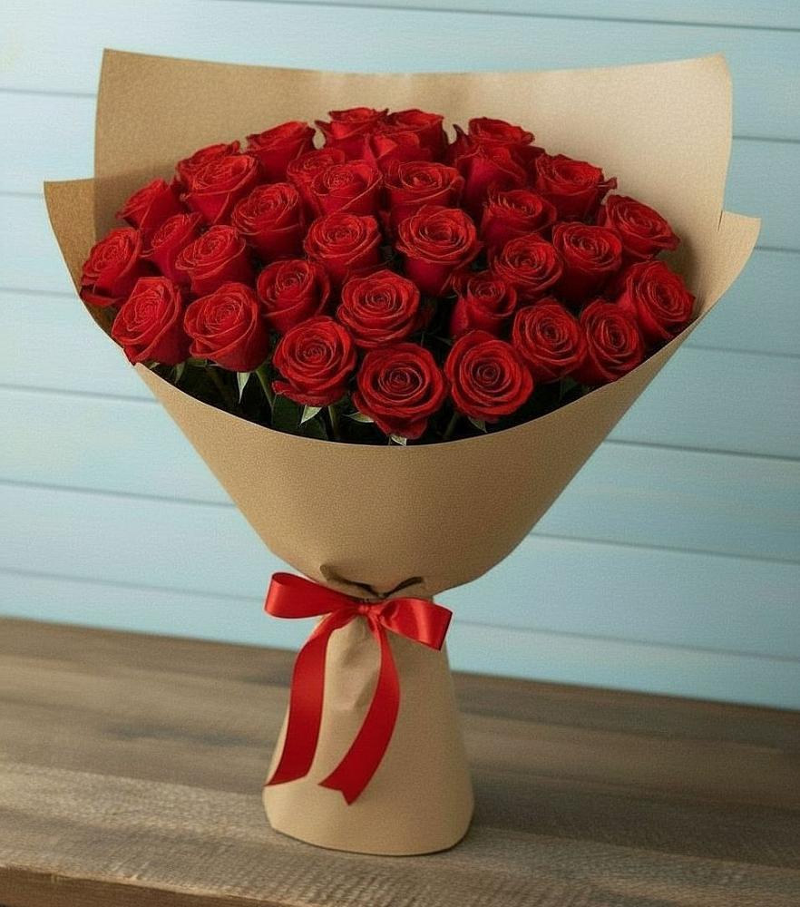 Букет Красные розы Милано в Красном Яре Астраханской области