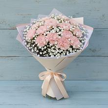 Букет цветов из:  Гвоздики #REPLACE_PRED# Красном Яре Астраханской области