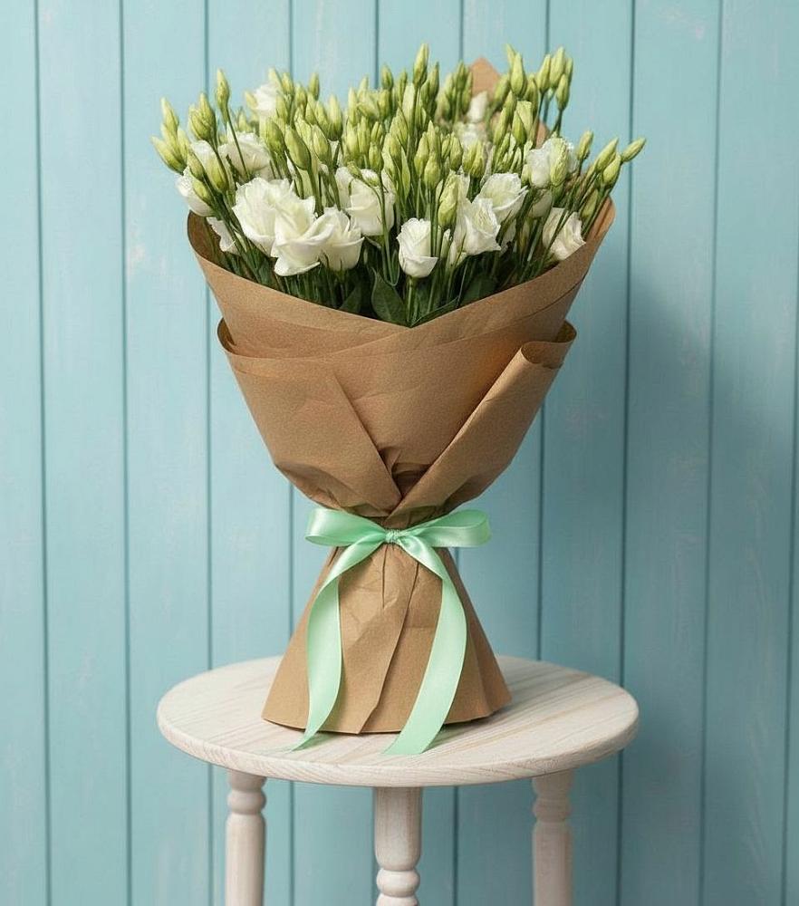 Букет цветов из: Лизиантусы в Красном Яре Астраханской области