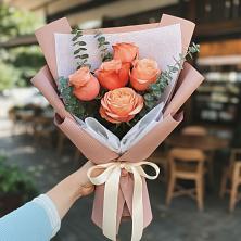 Букет цветов из:  Розы в Красном Яре Астраханской области