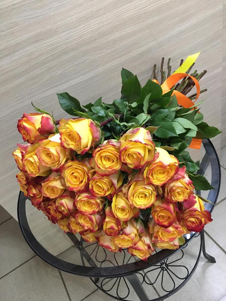 Букет Желтые розы в Красном Яре Астраханской области