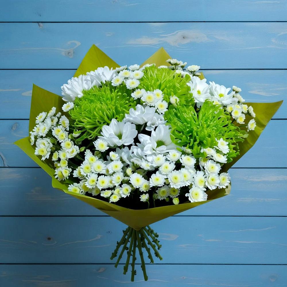Букет цветов из: Хризантемы в Красном Яре Астраханской области