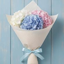 Букет цветов из:  Гортензия в Красном Яре Астраханской области