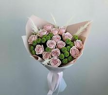 Букет цветов из:  Розы и Хризантемы в Красном Яре Астраханской области