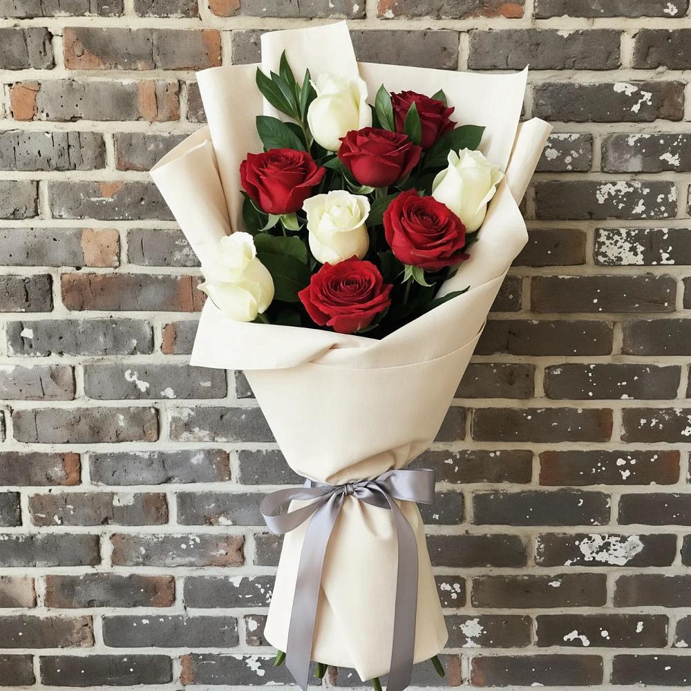 Букет цветов из: Розы в Красном Яре Астраханской области