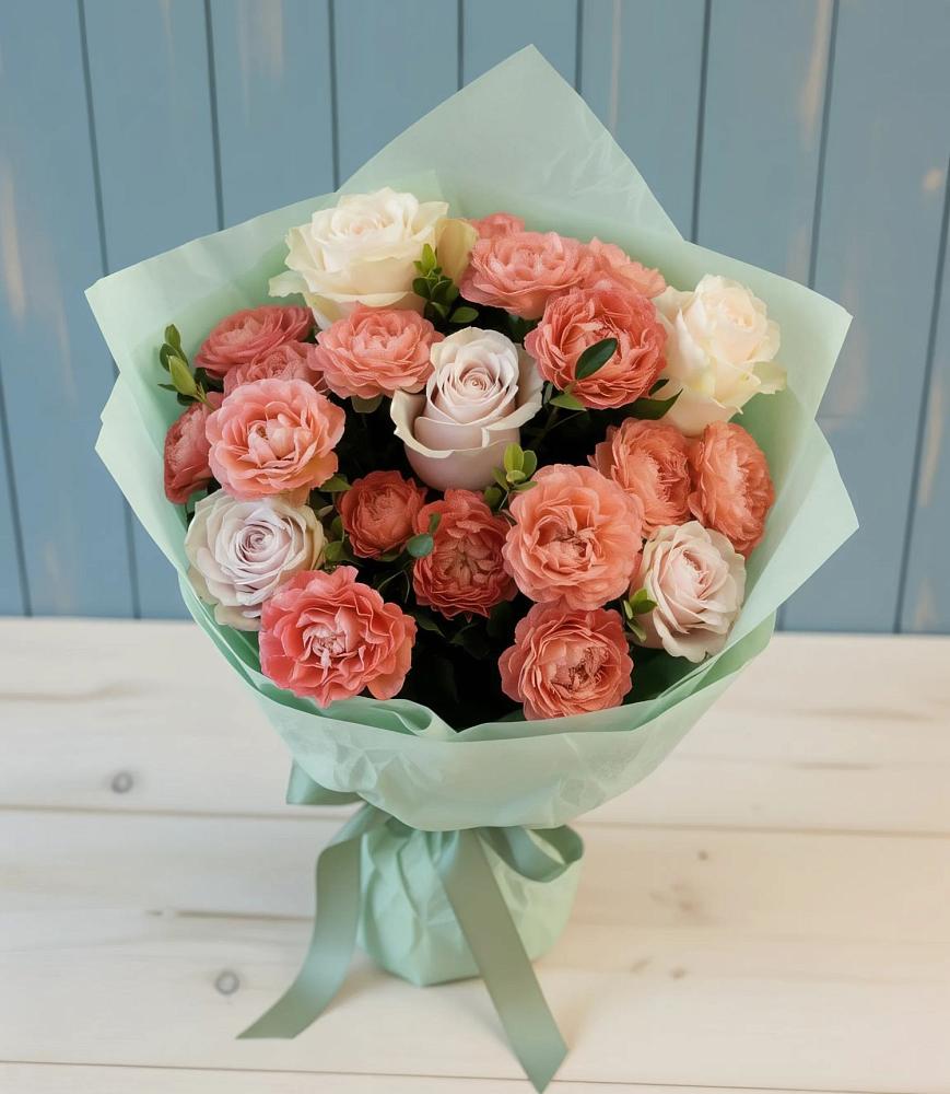 Букет цветов из: Розы в Красном Яре Астраханской области