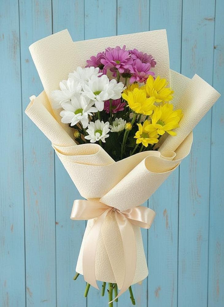 Букет цветов из: Хризантемы в Красном Яре Астраханской области