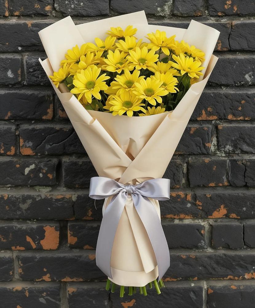 Букет цветов из: Хризантемы в Красном Яре Астраханской области