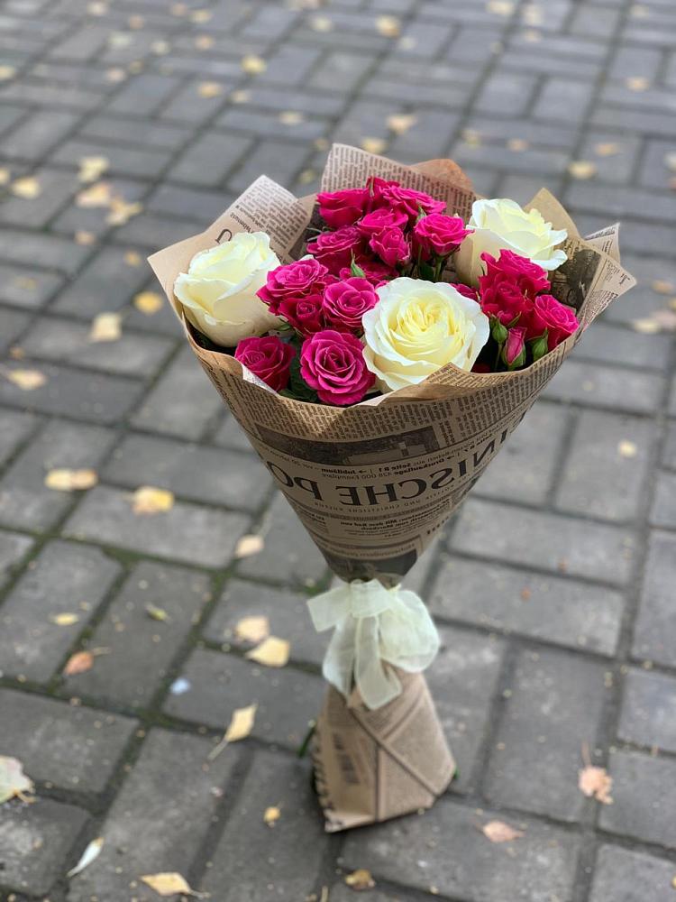 Букет цветов из: Розы в Красном Яре Астраханской области