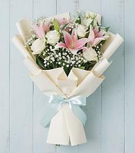 Букет цветов из:  Лилии в Красном Яре Астраханской области