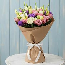 Букет цветов из:  Лизиантусы в Красном Яре Астраханской области