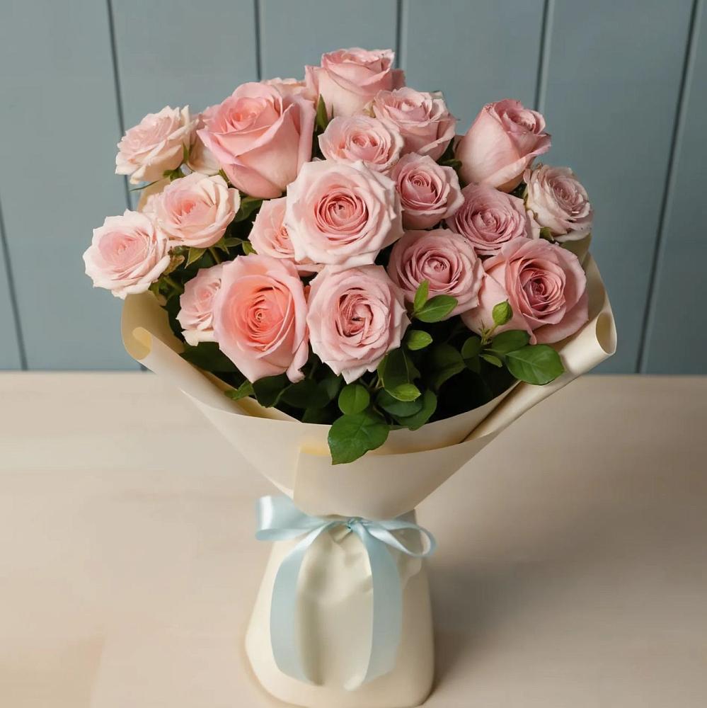 Букет Розовый шарм в Красном Яре Астраханской области