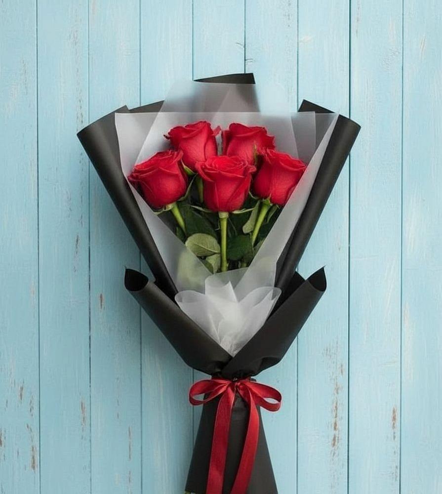 Букет цветов из: Розы в Красном Яре Астраханской области