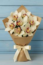 Букет цветов из:  Орхидеи и Розы в Красном Яре Астраханской области